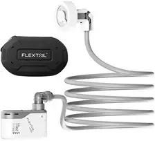 Flextail Max Shower nešiojamas dušas su dėklu, baltas