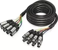Behringer GMX-500 Kabelis 8 x XLR F – 8 x XLR M 5m