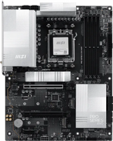 MSI PRO X870E-S EVO WIFI | Processor family AMD | Processor socket AM5 | DDR5 | Supported hard disk drive interfaces SATA, M.2 | Number of SATA connectors 4 PRO X870E-S EVO WIFI | 4711377412230