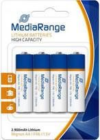 BATTERY LITHIUM MIGNON AA 1.5V/4PCS MRBAT154 MEDIARANGE MRBAT154 | 4260459610571