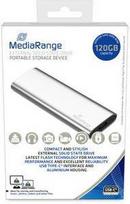 External SSD MEDIARANGE Read speed 450MB/s Write speed 420MB/s Form factor M.2 NVMe Yes  120GB MR1100 MR1100 | 4260664870487
