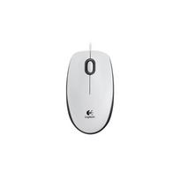 Pelė laidinė Logitech M100 USB (910-005004), balta