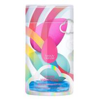 Makiažo kempinėlių rinkinys BeautyBlender Good Vibrations BB23179, rinkinį sudaro: 2 makiažo kempinėlės, 1 muiliukas kempinėlėms plauti