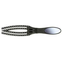Sulankstomas šepetys plaukams Olivia Garden Folding Brush On The Go Detangle & Style OG00069, plaukų iššukavimui ir formavimui, su veidrodėliu