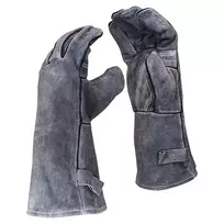 Karščiui atsparios pirštinės Zyle Kamado ZY247GL, skirtos griliams, pilkos
