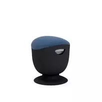 Up Up Seul ergonominė balansinė kėdė Juoda, D47 Mėlynas audinys