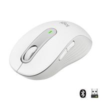 Pelė belaidė Logitech Signature M650 (910-006255) RF Wireless+Bluetooth Optical 2000 DPI, Off-white