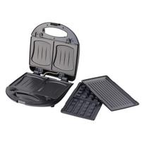 Sumuštinių, vaflių Keptuvė 3in1 TZS First Austria Sandwich Maker. 3 Interchangable Plates. 7FA-W FA-5342-3
