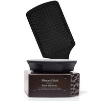 Plaukų priežiūros priemonių rinkinys Saphira Mineral Mud & Brush Kit SAFKIT1, sudaro: plaukų kaukė 500 ml, šepetys plaukams x 1