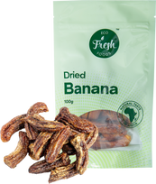 Eco fresh foods Džiovinti bananai 100 g