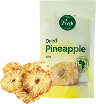 Eco fresh foods Džiovinti ananasai 100 g