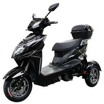 Elektrinis triratis mopedas motoroleris eMoto MS06/M8 1000W 20AH Li-ion juodas