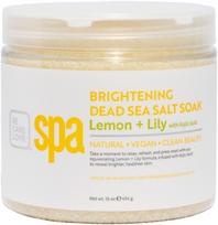 Negyvosios jūros druska BCL SPA Dead Sea Salt Soak Lemon + Lily BCLSPA56911, su citrina ir lelijomis, 454 g