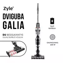 Įkraunamas dulkių siurblys Zyle ZY605VC, 600 W
