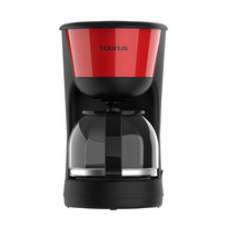 Filtrinė kavavirė Taurus Verona Vintage Red DC1002XC, 1000 W