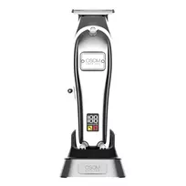 Plaukų kirpimo-kantavimo mašinėlė-trimeris OSOM Electric Hair Trimmer OSOM7SIL, sidabro spalvos