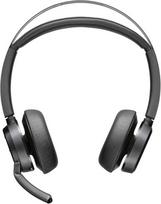Poly Voyager Focus 2 MS Teams Belaidės ausinės, Bluetooth, USB-A, BT700, Juoda