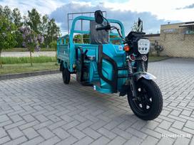 Elektrinis krovininis triratis motoroleris HM-10 1000W 60V 52Ah