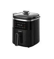 Karšto oro gruzdintuvė su griliumi 2400W, 9.5 l HAFG-B5BK2600 HEINNER