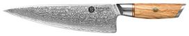Damasko plieno peilis Kamazaki Chef knife KZ37KN, 22 cm