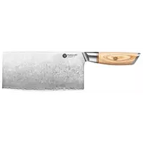 Trijų sluoksnių nerūdijančio plieno peilis Kamazaki Cleaver Knife, KZ42KN, 19 cm