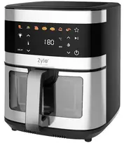 Karšto oro gruzdintuvė Zyle Dual Pro su dvigubu kaitinimo elementu, ZY796AF, 2000 W, 9 l