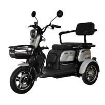 Elektrinis triratis motoroleris, BSKENDO4A, pilkas, surinktas, 500 W
