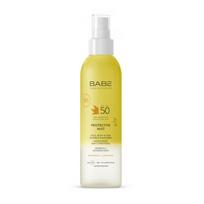 BABÉ SUN dvifazė dulksna veidui, kūnui, plaukams SPF50, 150ml