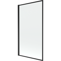 Mexen Alex vieno skydelio vonios ekranas 70 x 140 cm, juodas rėmelis - 893-070-001-70-70
