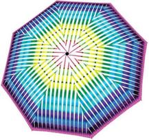 Doppler Skėtis automatinis Modern.Art dryžuotas, daugiaspalvis