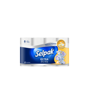 Popieriniai rankšluosčiai SELPAK Extra Calorie ABS, 75 lakštai, 3 sluoksniai, 8 vnt.