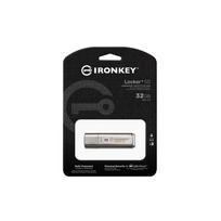 Kingston 32GB IronKey Locker+ 50 Verschlüsselter USB-Stick Metall USB 3.2 Gen1 | IKLP50/32GB | 0740617329339