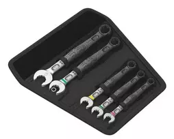 Bicycle flat and ring spanner wrench set 10 pieces