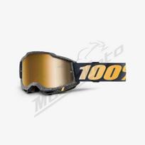 Krosiniai 100% akiniai accuri 2 callisto (veidrodinis mėlynas stikliukas) juoda / balta / mėlyna