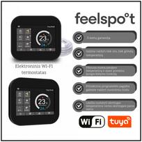 Elektroninis WI-FI termostatas (termoreguliatorius) Feelspot WTH07.36 black
