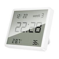 Elektroninis laikrodis su higrotermometru Hoco HX41 baltas