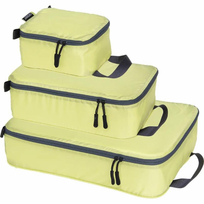 Daiktų pakavimo rinkinys COCOON Packing Cube Set – Birch - Sunny Lime