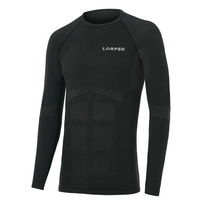 Vyriški termo marškinėliai Lorpen Taku L/S T-Shirt – Tamsiai pilka – M