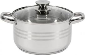 Puodas nerūdijančio plieno su teflono danga 4.5L 22x12.5cm HR-HJ-045 HEINNER