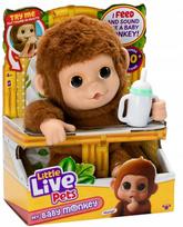 Interaktyvus pliušinis žaislas Little Live Pets Mango beždžionėlė