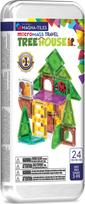 MAGNA-TILES MICROMAGS Kelioninis konstruktorius Treehouse, 24 det.
