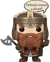 FUNKO POP! Vinilinė figūrėlė: Lord of the Rings - Gimli (Nobody Tosses a Dwarf)