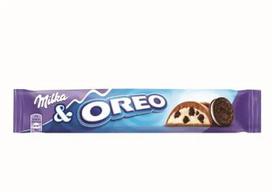 Šokoladinis batonėlis MILKA Oreo, 37 g, CHBMLK7622210717238