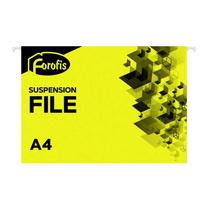 Kartotekinis vokas FOROFIS A4, geltonos sp., KVSFRO4030969916124