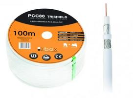 Libox Kabel koncentryczny PCC80 100 m koaksialinis, NANLIBPCC80