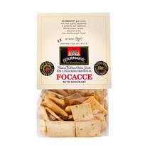 Krekeriai Focacce GOURMANTE, su rozmarinais, TSUGLE5200110731701