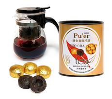mini Pu-erh arbata TUO-CHA (Shy) A - „Paukščio lizdas”, PT100g