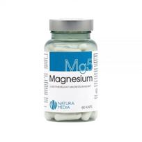 NATURA MEDIA maisto papildas MAGNESIUM, 60 kaps.