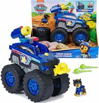 PAW Patrol Chase visureigis Rescue Wheels Deluxe su šviesos ir garso efektais 28 cm