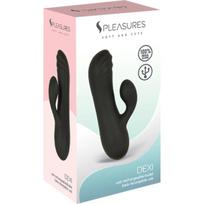„S Pleasures DEXI“ – rabbit tipo vibratorius dvigubai stimuliacijai
